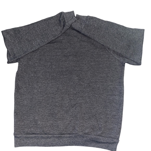 Forever 21 Kiss pull over sweatshirt dark gray oversized size S - Picture 2 of 3